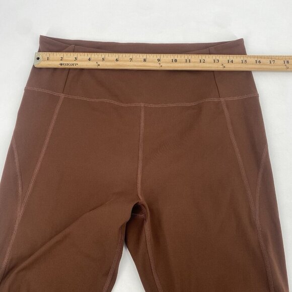 girlfriend collective Size XL Earth Brown High Waist Compressive Leggings - Picture 6 of 10